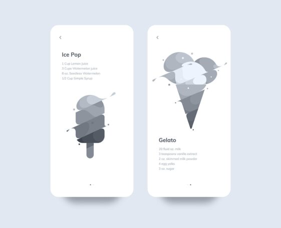 Mobile App for Desserts